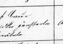 1874-Nr.-38-Baur-Josef-Ausschnitt-Taufregister-Altheim