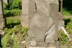 Grabstätte von Marie Dannhauser auf dem jüdischen Friedhof in Bad Buchau (Foto: Charlotte Mayenberger).