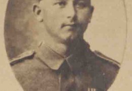 Anton Jägg - Ausschnitt aus der Ehrentafel Berkheim für Soldaten des 1. Weltkriegs.