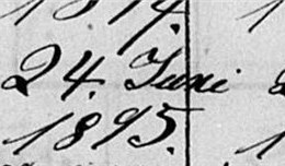 Familienregister-Ingerkingen-Fol.-181-Kind-Pauline-mit-Nachtrag-des-Todes