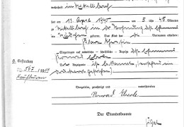 Mittelbiberach-Geburtsregister-1940-Nr.-4-Eberle-Klara-Theresia