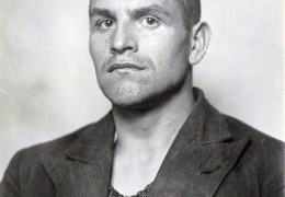 Portrait von Karl Schmid aus der Zwiefalter Patientenakte. (Archiv ZfP Zwiefalten).
