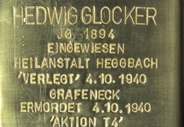 TUT-Stolperstein_Glocker_Hedwig_1894-1940