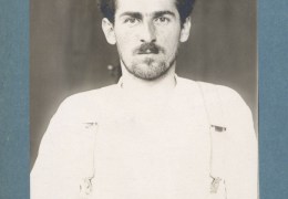 Universitätsarchiv Tübingen 669/35646, Portraitfoto aus Patientenakte von Gustav Leibbrandt, ca. 1926.