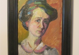 Gabriele Munter Selbstbildnis 1909
