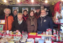 GfH-Stand Weihnachtsmarkt 2025 Jahresgruß